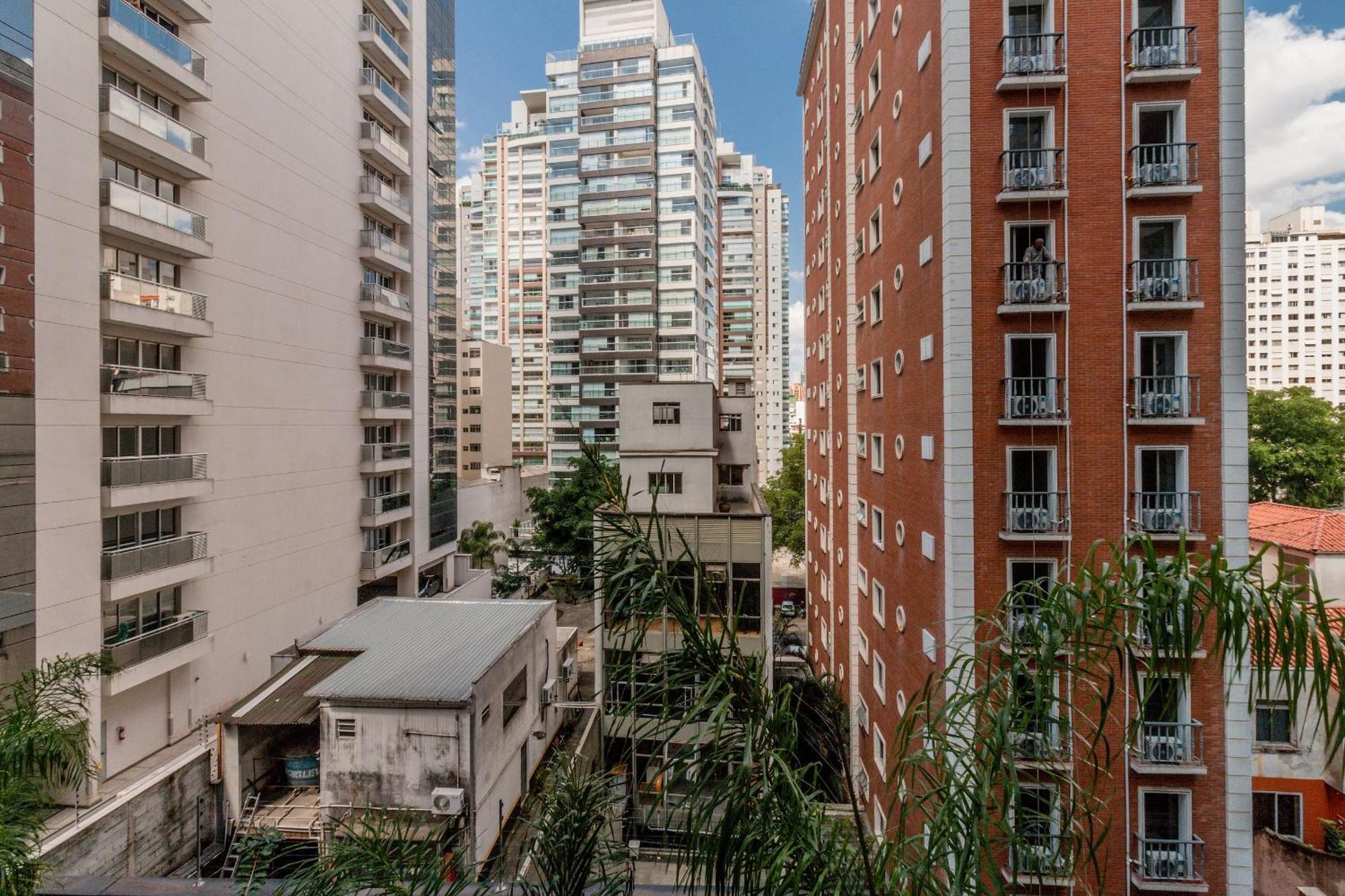 סאו פאולו Belint Bela Cintra: A 5 Minutos Da Paulista Com Piscina No Rooftop מראה חיצוני תמונה
