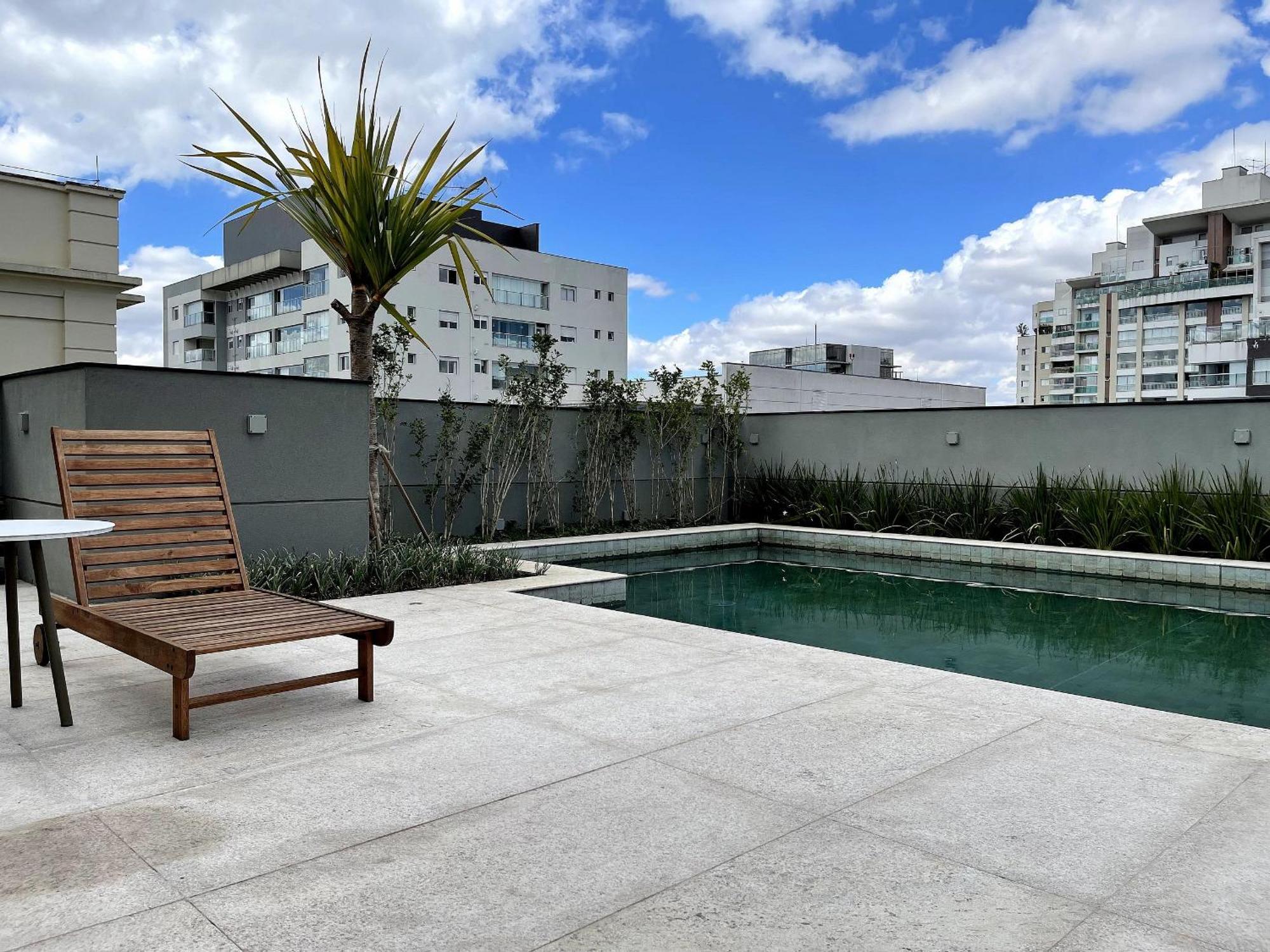 סאו פאולו Belint Bela Cintra: A 5 Minutos Da Paulista Com Piscina No Rooftop מראה חיצוני תמונה